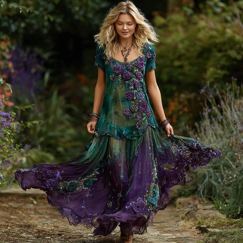 Purple green