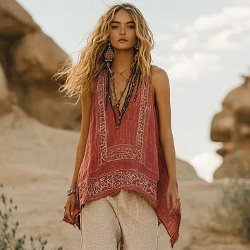 Timeless Vintage Style Top