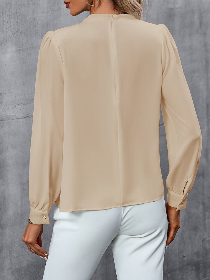 A Vintage Style Blouse with Delicate Timeless Details