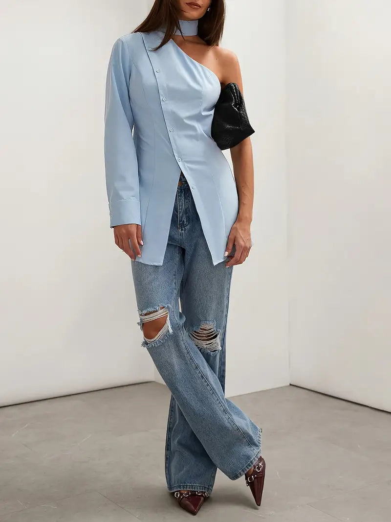 Beautifully Balanced Blouse with Timeless Character