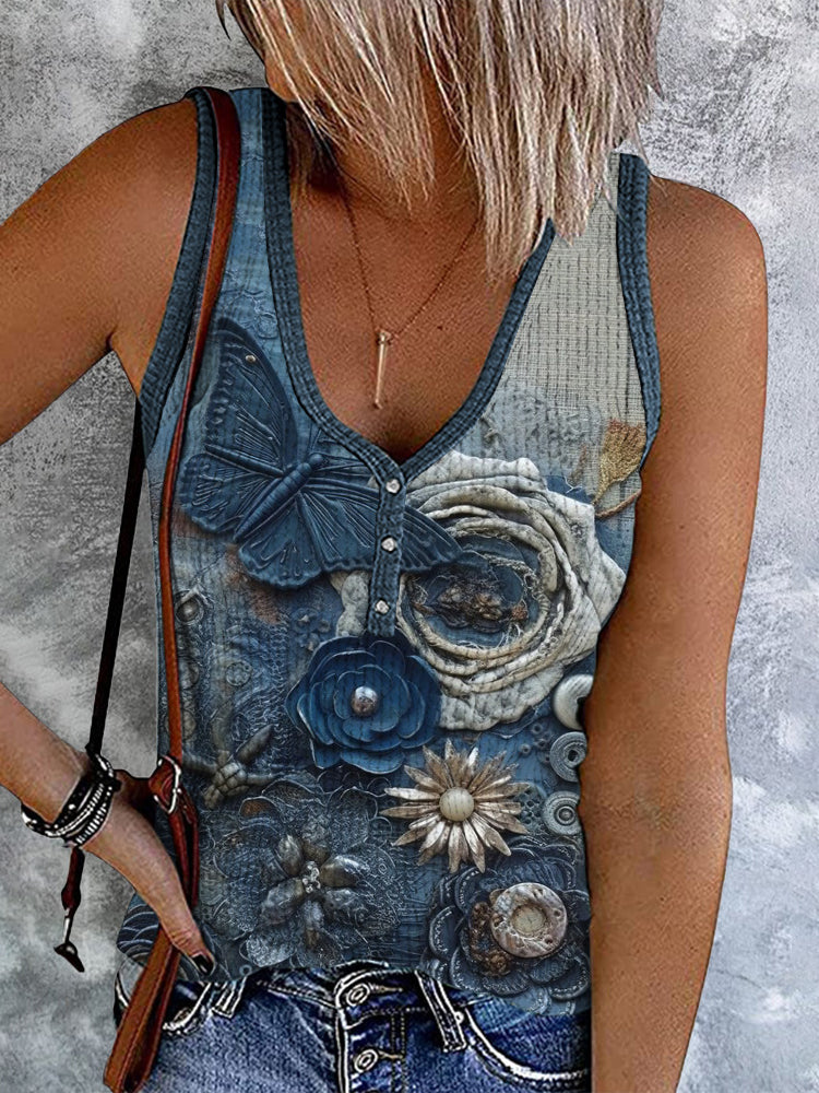 Timeless Vintage Style Top