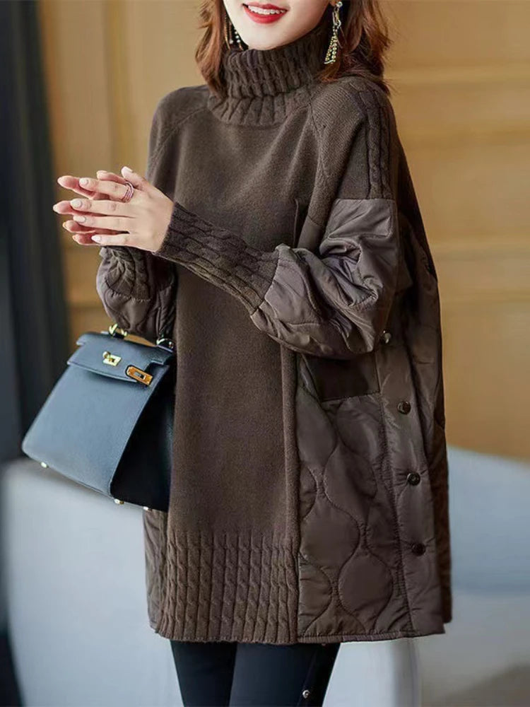 Sabrina® | Luxurious warm turtleneck sweater for women