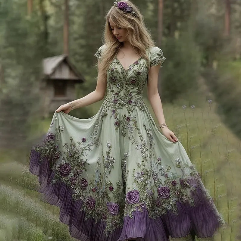 Purple green
