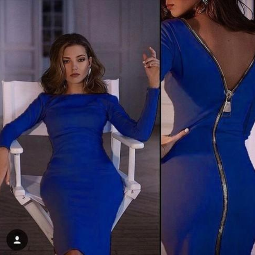 Well Tailored Dress with a Graceful Silhouette