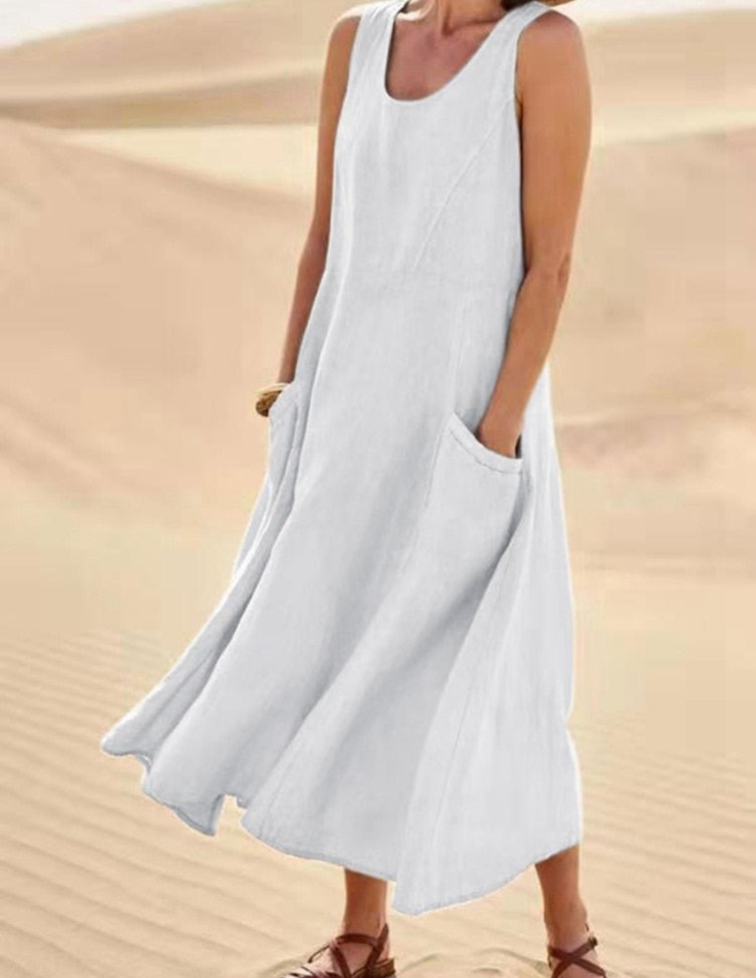 Beige White