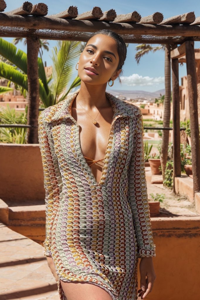 A Vintage Style Dress with Delicate Timeless Details