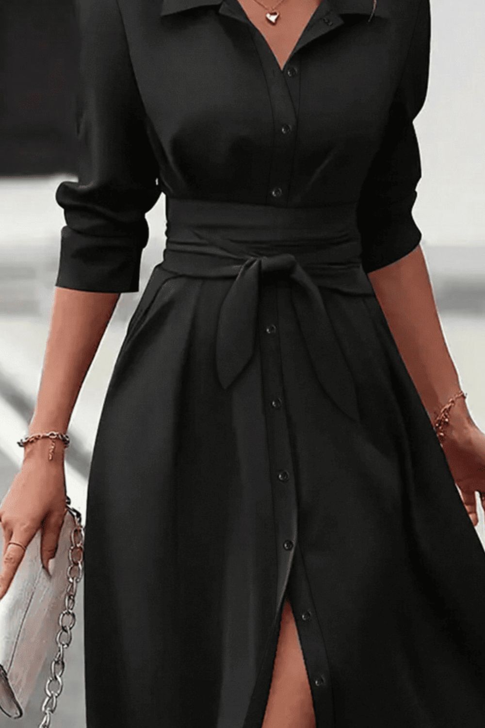 Classic Vintage Dress with a Flattering Fit