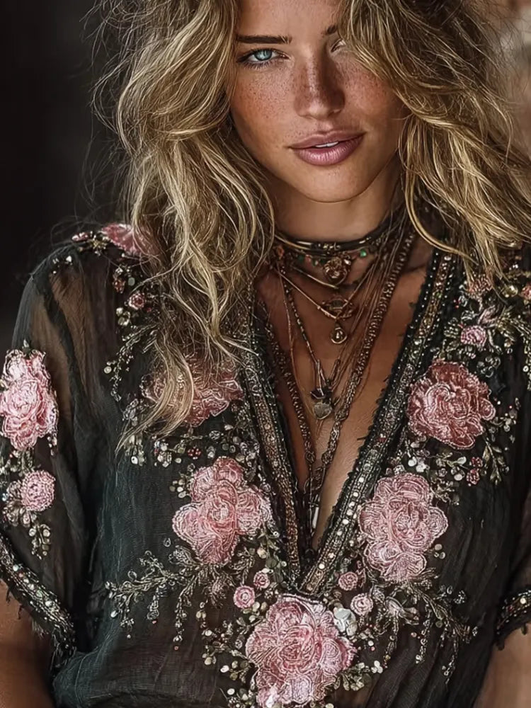 Timeless Vintage Style Top