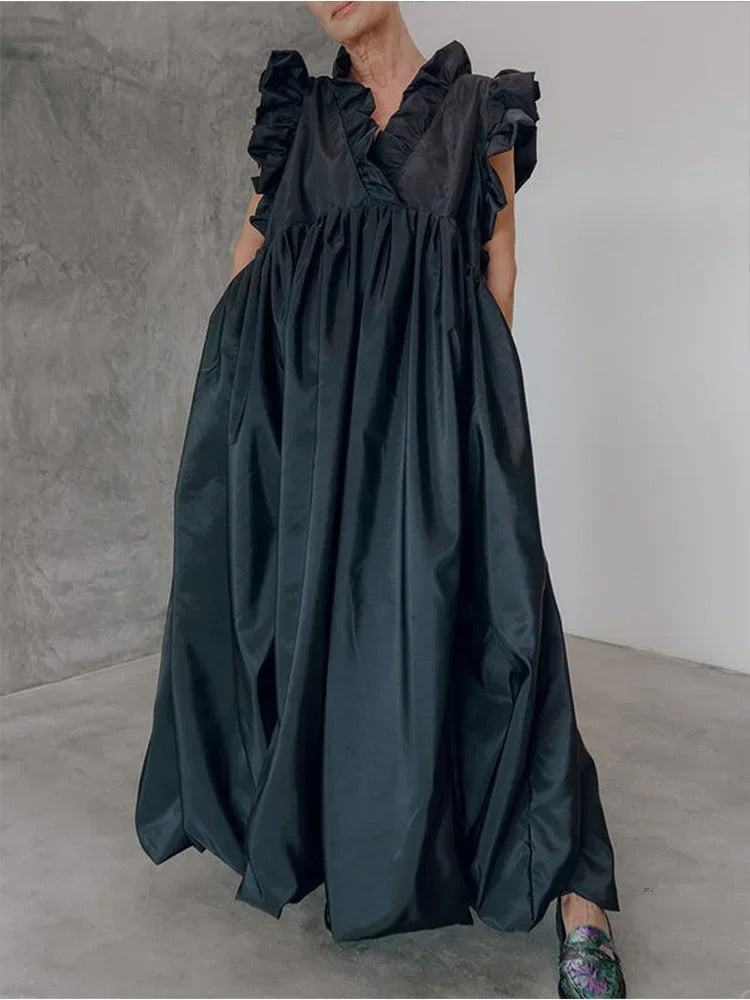 A Vintage Style Dress with Delicate Timeless Details