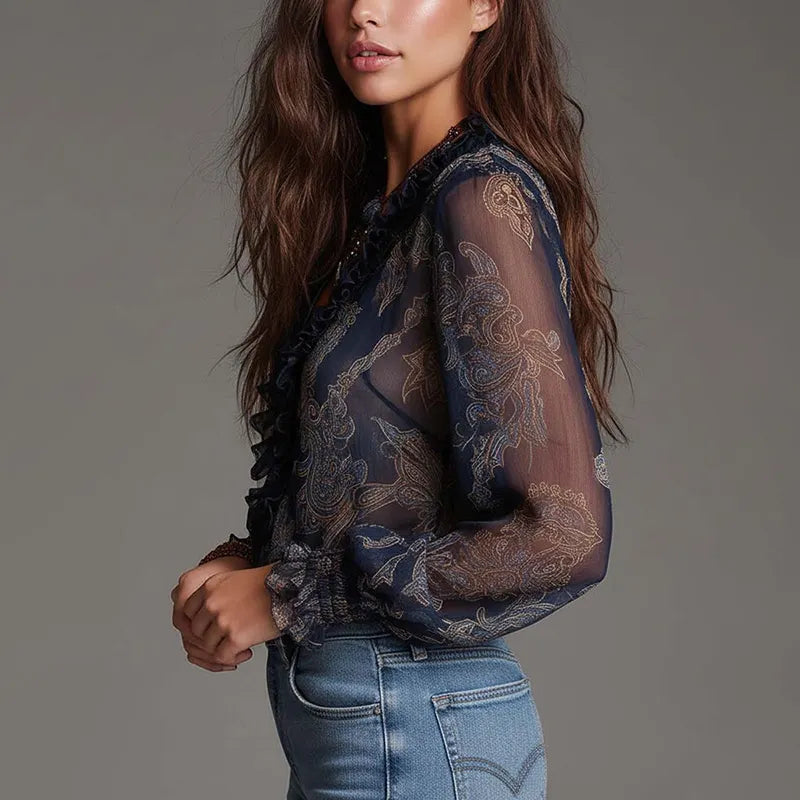 Gracefully Designed Blouse