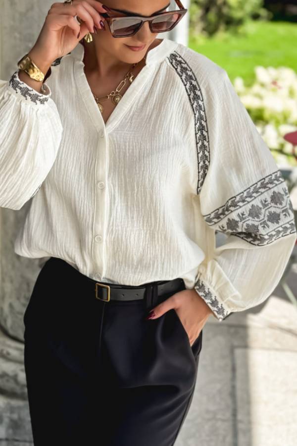 Vintage Inspired Shirt with a Contemporary Edge