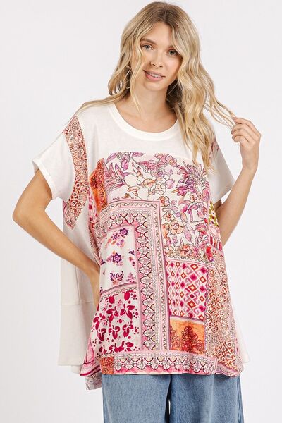 Well Tailored T-Shirt with a Graceful Silhouette