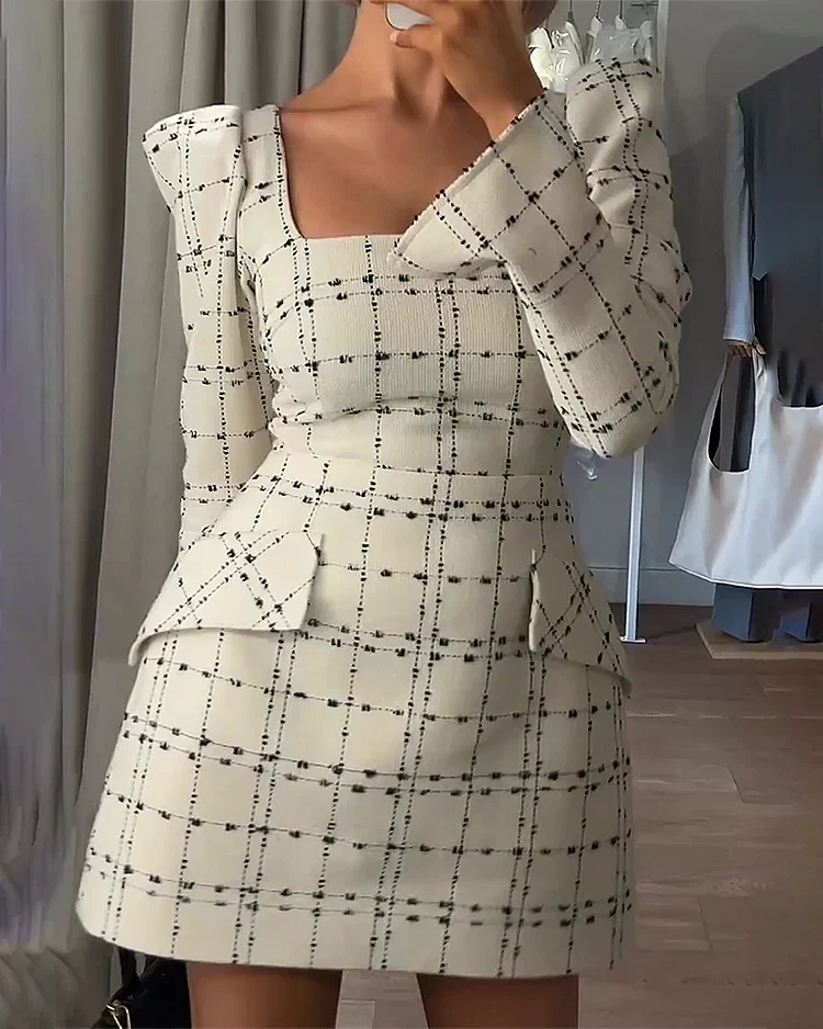 Well Tailored Dress with a Graceful Silhouette