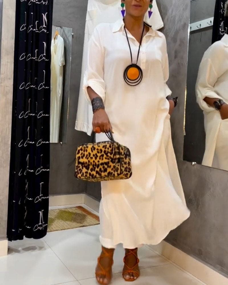 Classic Vintage Dress with a Flattering Fit