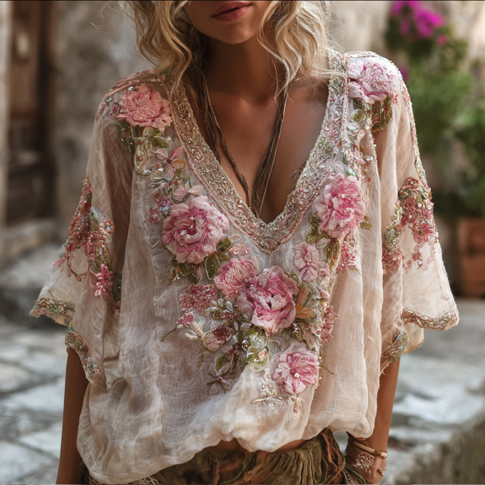 Timeless Vintage Style Top