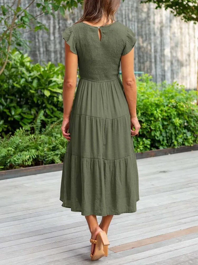 Elegantly Styled Dress for Everyday Wear