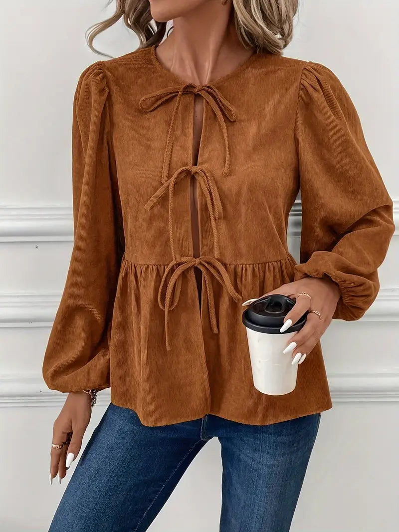 A Vintage Style Blouse with Delicate Timeless Details