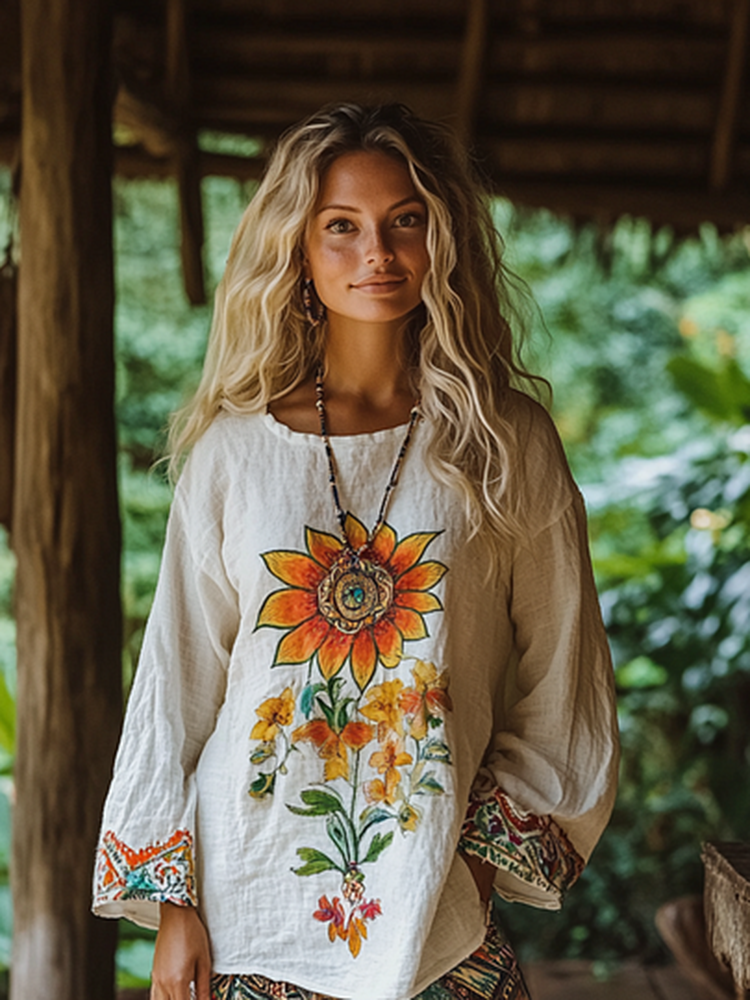Timeless Vintage Style Blouse