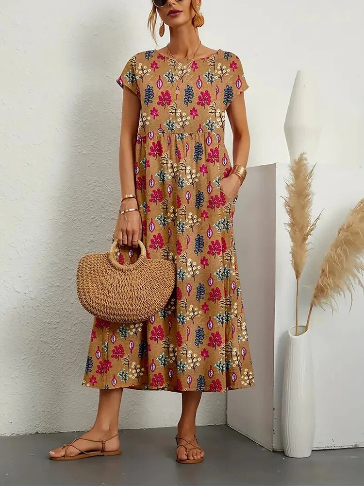 A Vintage Style Dress with Delicate Timeless Details
