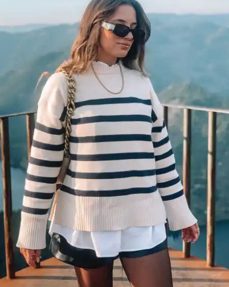 Gracefully Designed Sweater