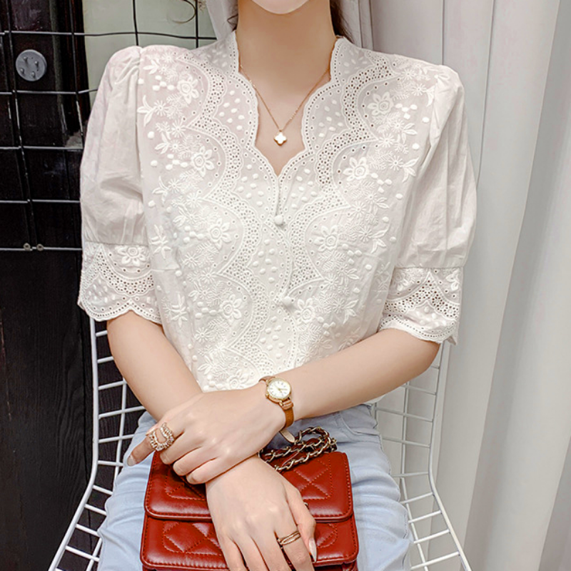 Gracefully Styled Blouse for Any Occasion
