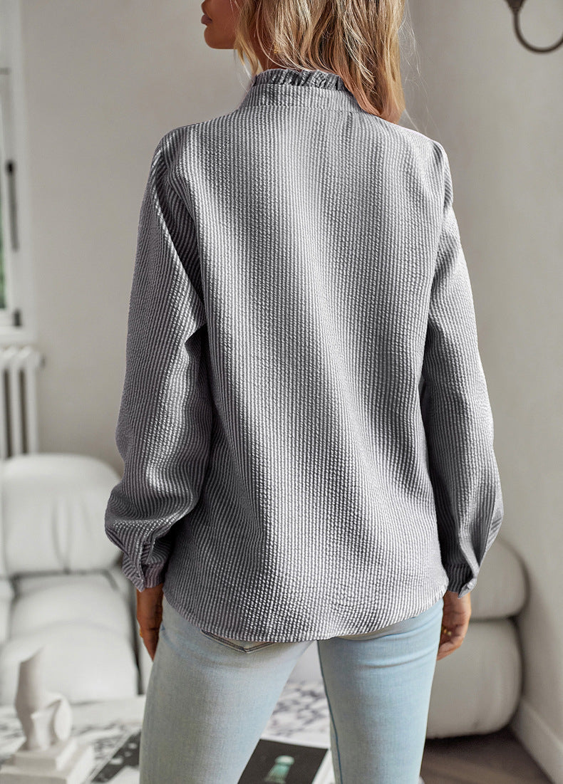Classic Vintage Blouse with a Flattering Fit