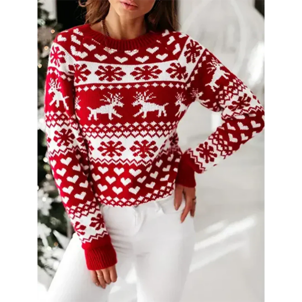 Liselotte® | Knitted winter sweater for women Calido