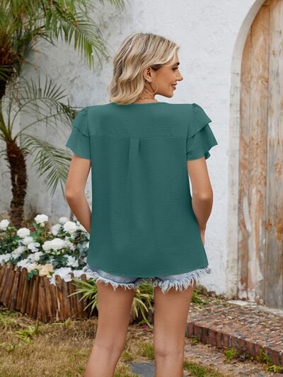 Vintage Inspired Blouse with a Contemporary Edge