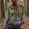 Purple green