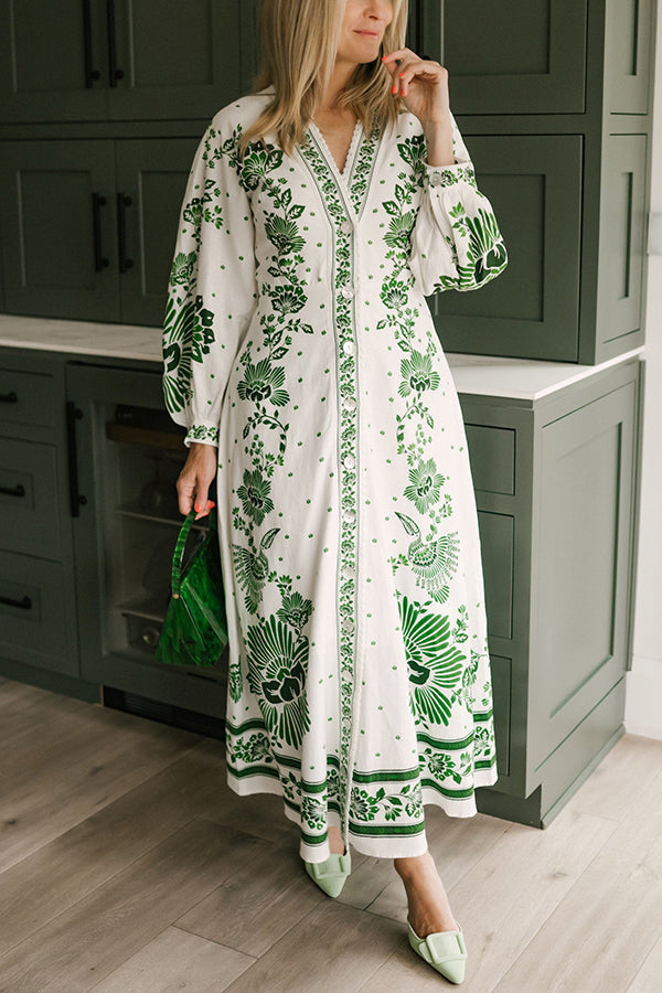 A Vintage Style Dress with Delicate Timeless Details