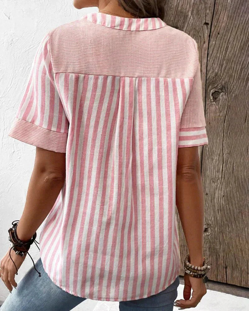 Well Tailored Blouse with a Graceful Silhouette