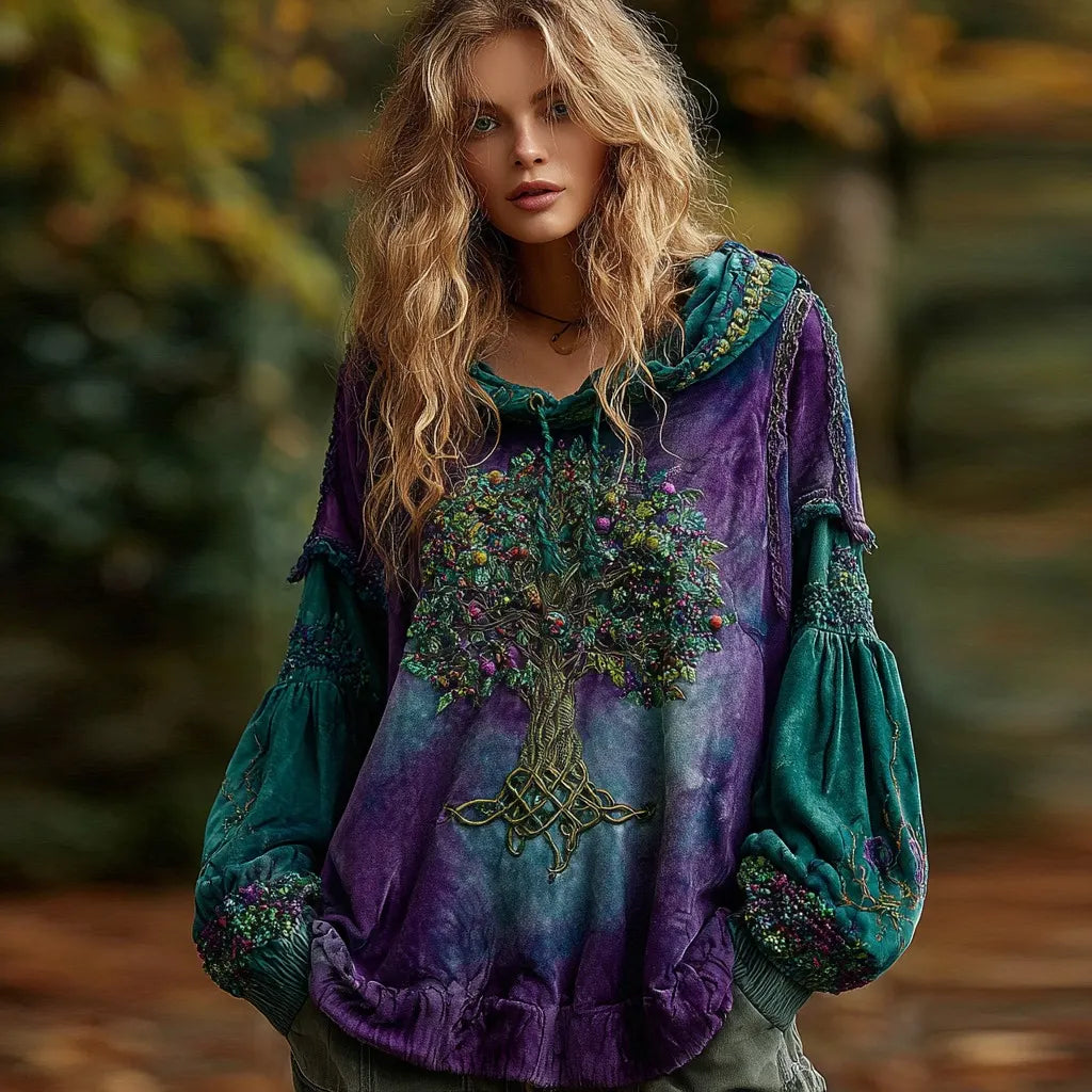 Purple green