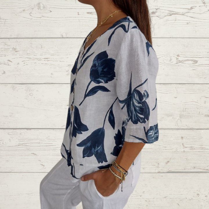 Vintage Inspired Blouse with a Contemporary Edge