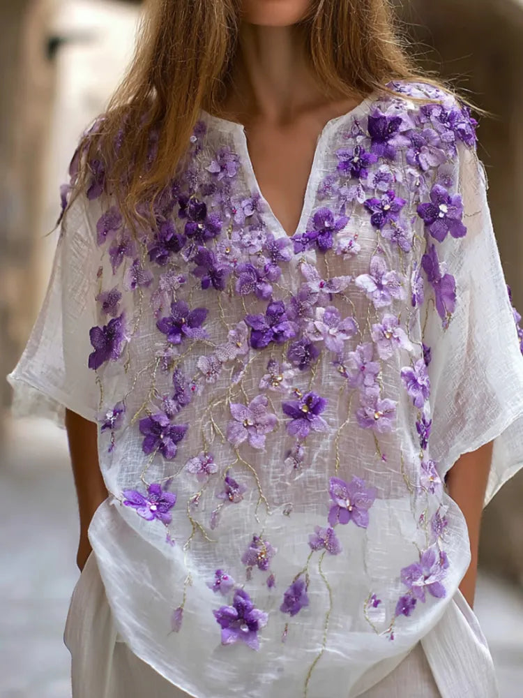 White purple