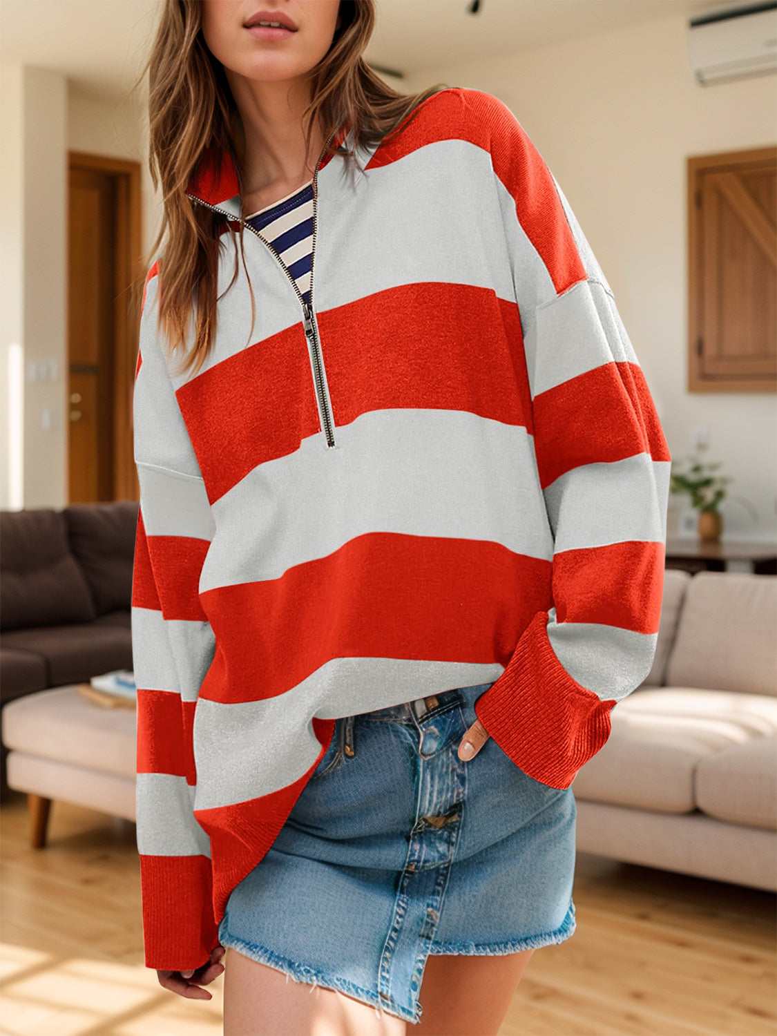 Gracefully Designed Sweater