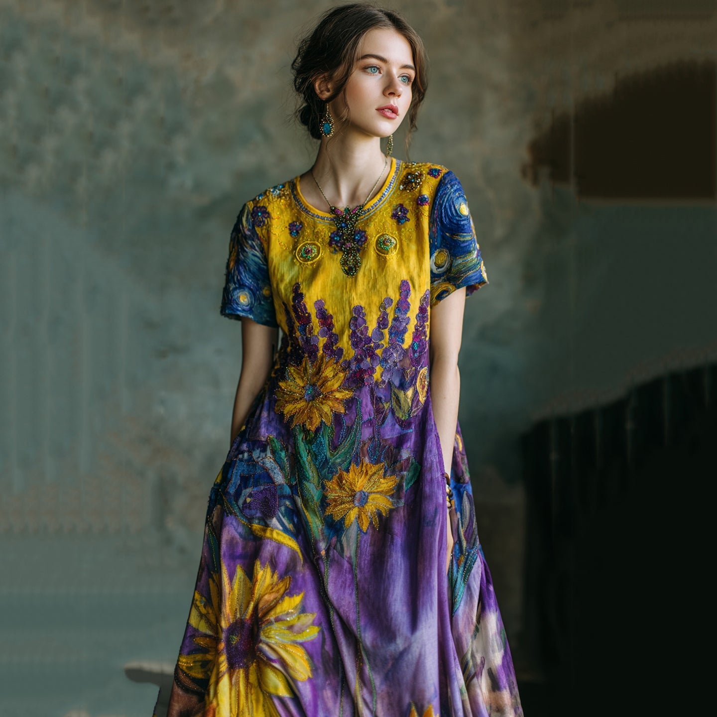Purple yellow