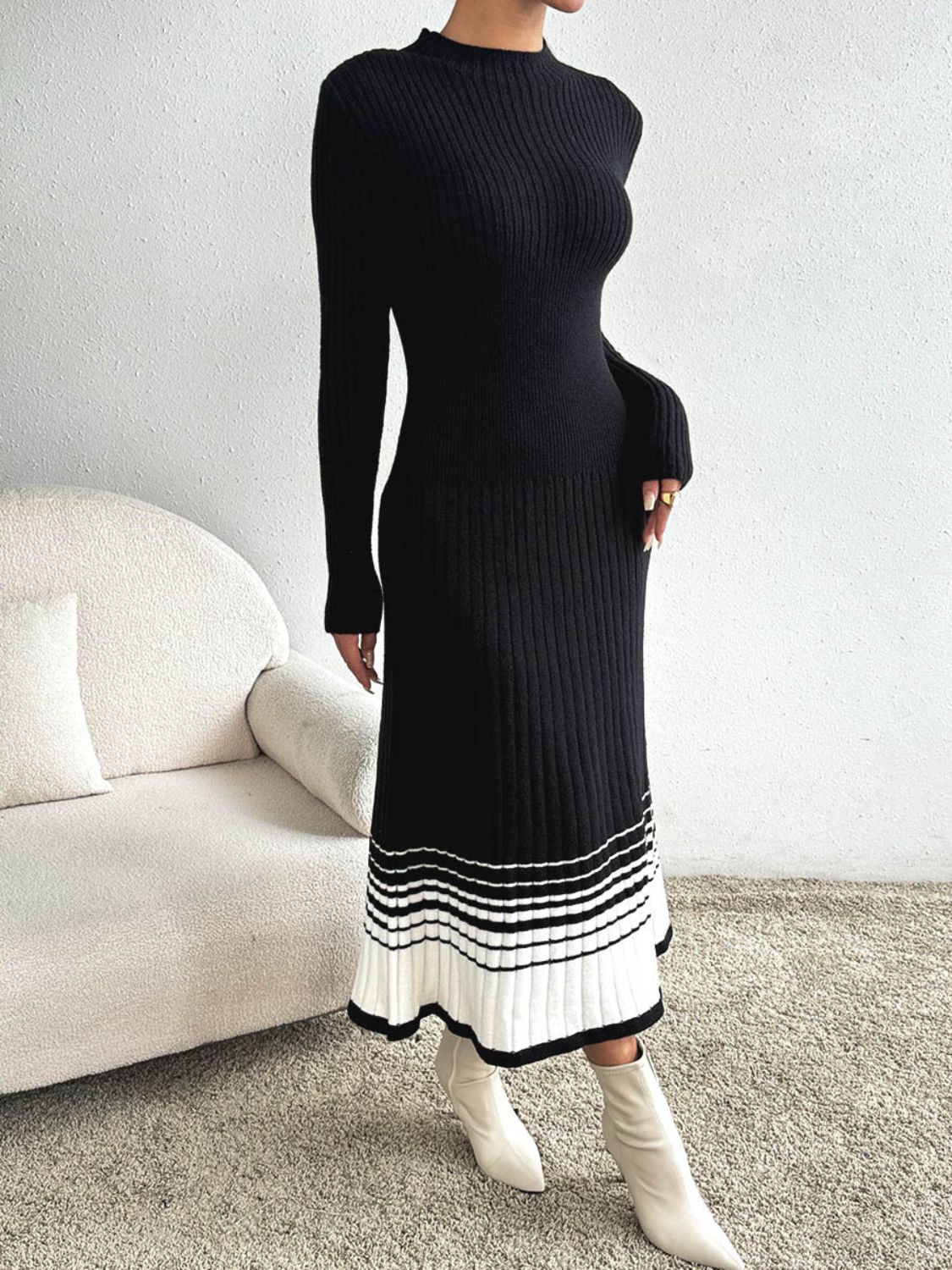 A Vintage Style Sweater with Delicate Timeless Details