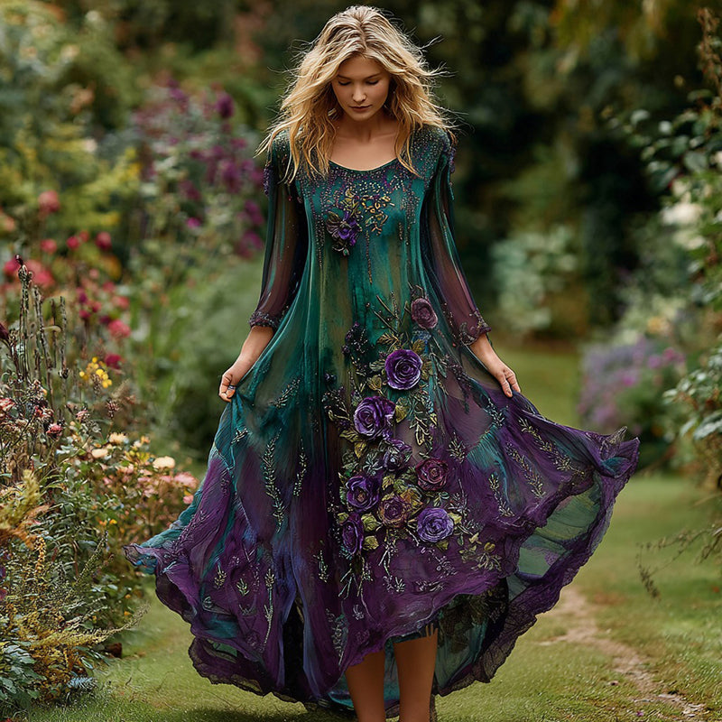 Purple green