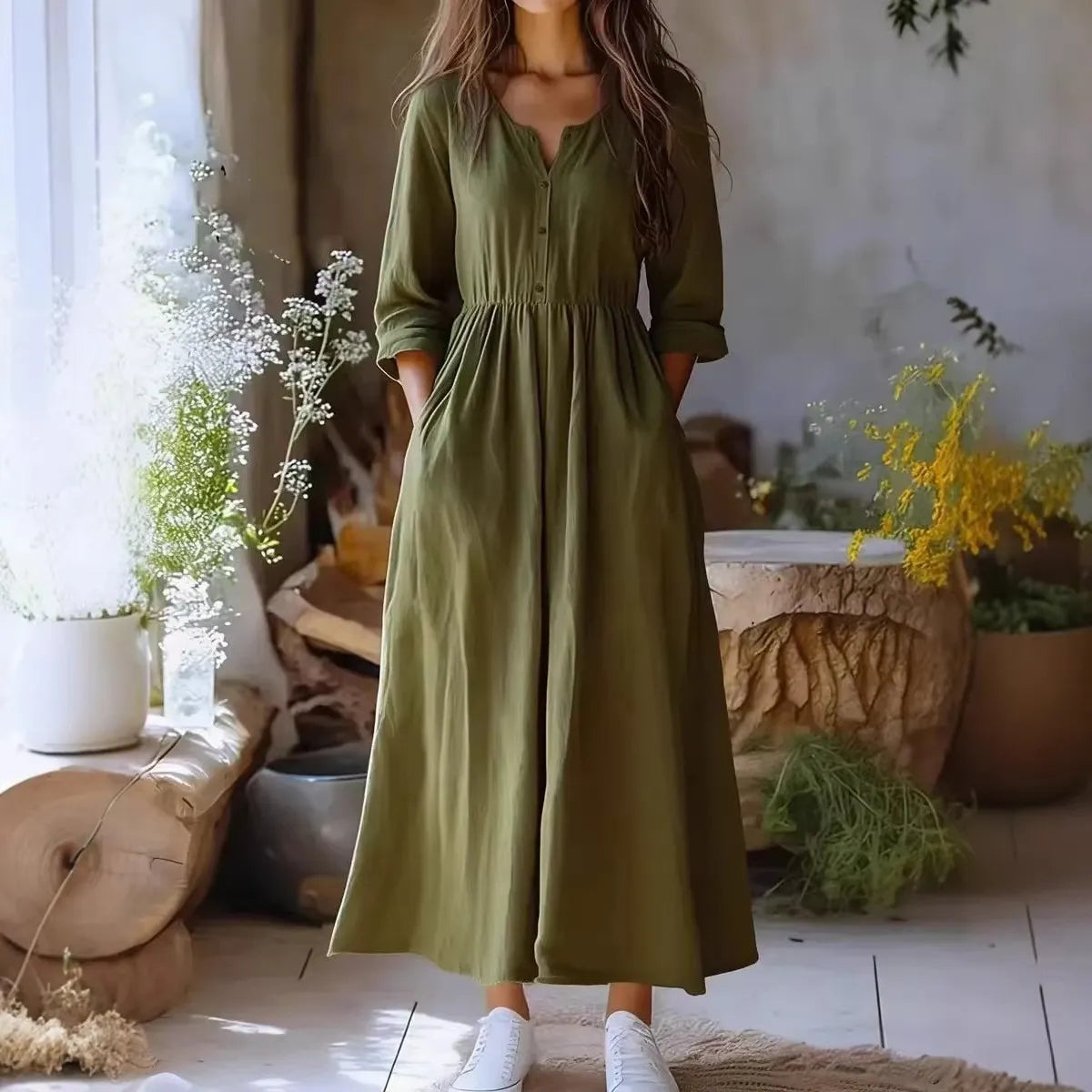 Olive green