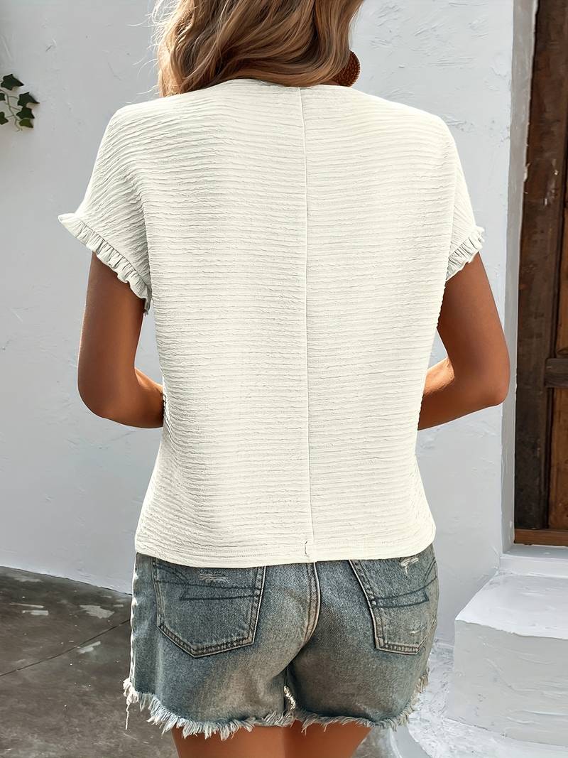 Beautifully Finished T-Shirt in a Timeless Design