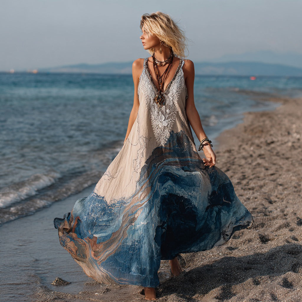 Blue beige