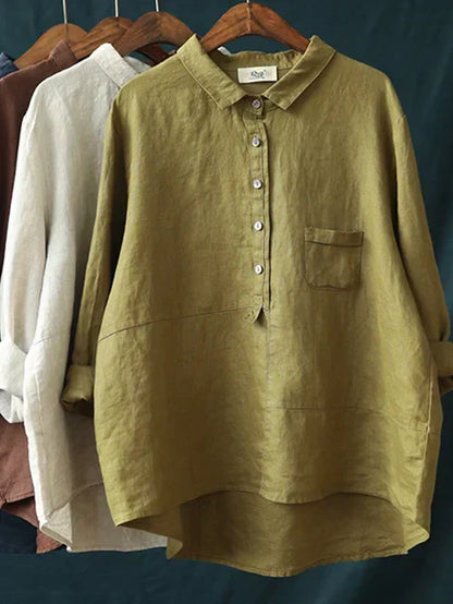 Effortless and elegant winter blouse