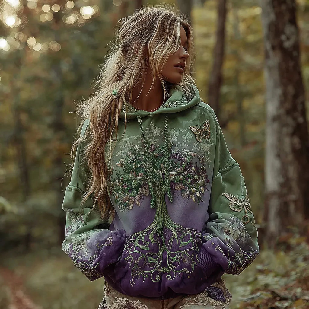 Purple green
