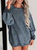 Anja® | Perfectly stylish women's winter sweater made of corduroy