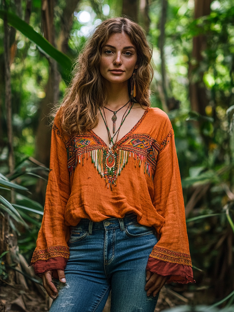 Gracefully Designed Blouse