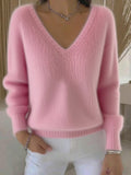 Women's Autumn And Winter Fleece Sweater artswardrobe