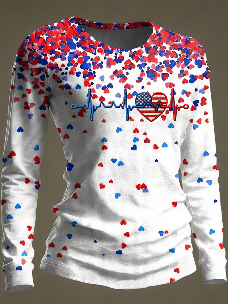 Red white