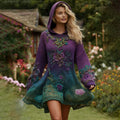 Purple green