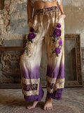 Beige purple