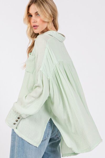 Well Tailored Shirt with a Graceful Silhouette
